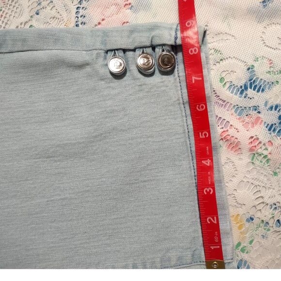 Just My Size Woman's Plus Control Waistband Capri Jeans - Picture 11 of 11